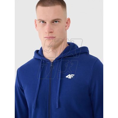 2. Hooded zip-up sweatshirt 4F M 4FWAW24TSWSM1966-31S