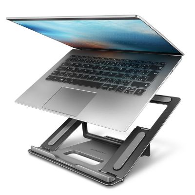 2. Axagon STND-L Laptop Stand Notebook Stand Gray 40.6 cm (16")