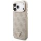 2. Guess 4G Triangle Logo MagSafe Case for iPhone 17 Pro Max - Rose Gold