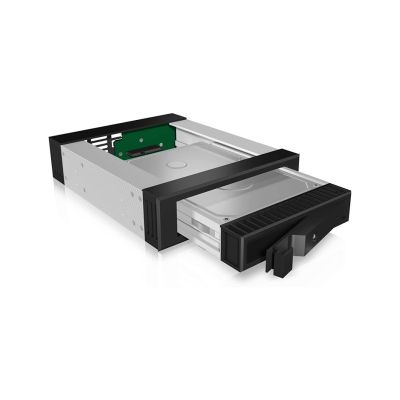 2. ICY BOX IB-129SSK-B 13.3 cm (5.25") Bezel panel Black