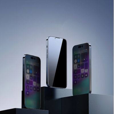 10. Baseus Privacy Tempered Glass for iPhone 14 Pro Full Screen 0.4mm Privacy Filter Anti Spy + Mounting Kit