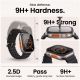 8. Tech-Protect 2-pack tempered glass for Apple Watch Ultra 49mm - black