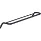 Double towel rack - wall-mounted