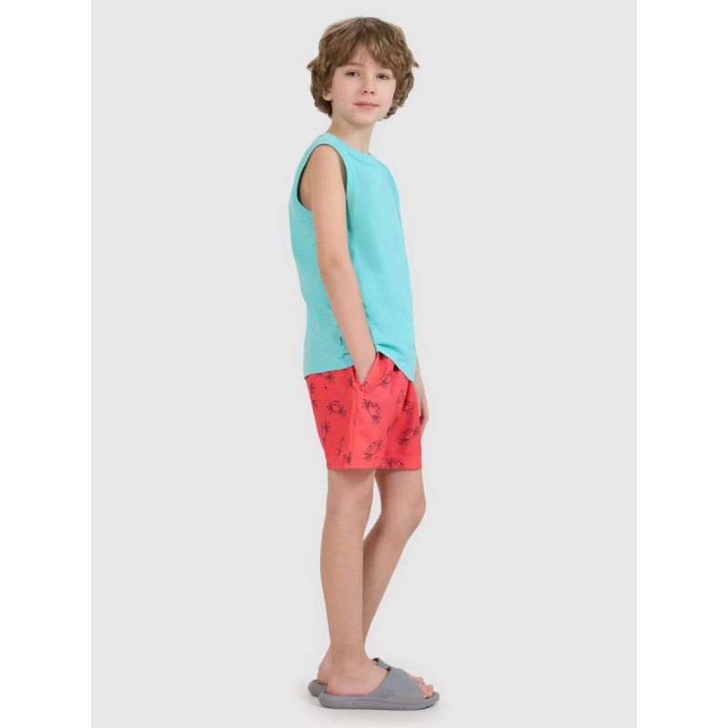 2. Boys' boardshorts 4F 4FJWSS25UBDSM121-63A