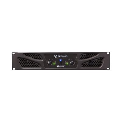 3. Crown XLi 1500 Two-Channel Power Amplifier
