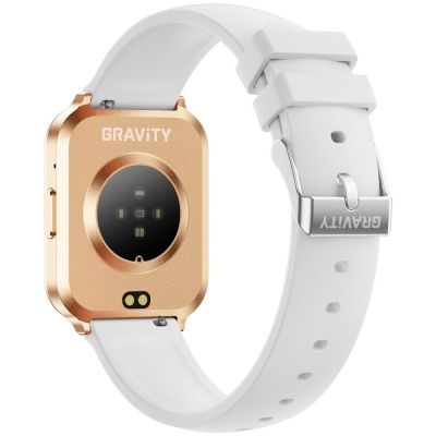15. Smartwatch Gravity Rose Gold Strap + Bracelet GT44-1