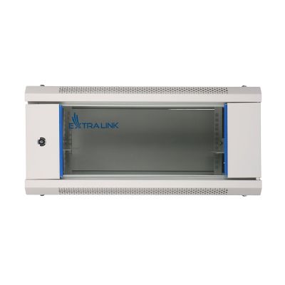 Extralink 4U 600x450 Gray Wall-Mounted Rack Cabinet