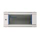 Extralink 4U 600x450 Gray Wall-Mounted Rack Cabinet