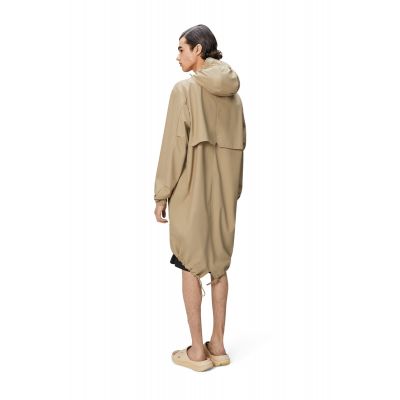 6. Rains unisex Fishtail Parka W3 18140 24 SAND raincoat