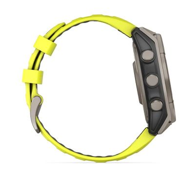 5. Garmin Fenix 8 Solar Sapphire Yellow Watch