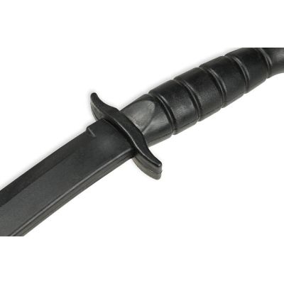 4. Rubber training knife mock knife, black - ARW-5051
