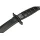 4. Rubber training knife mock knife, black - ARW-5051