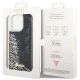 8. Guess GUHCP14XLCSGSGK iPhone 14 Pro Max 6.7" black/black hardcase Liquid Glitter Marble
