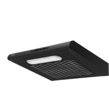 Under-cabinet hood MPM-61-PX-73 black 60 cm