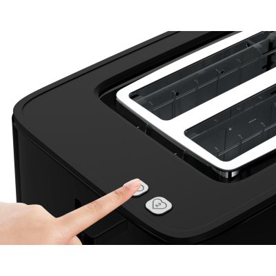 5. Tefal TT6408 Toaster 2 Slices Black 850 W