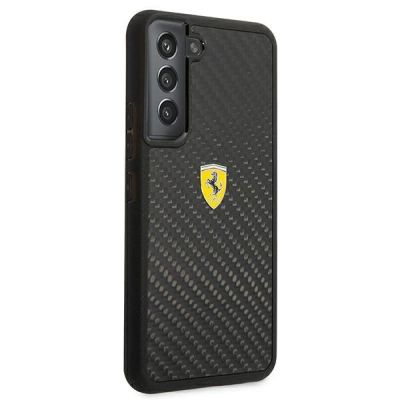 4. Ferrari FEHCS22MFCAK S22+ S906 black/black hardcase On Track Real Carbon