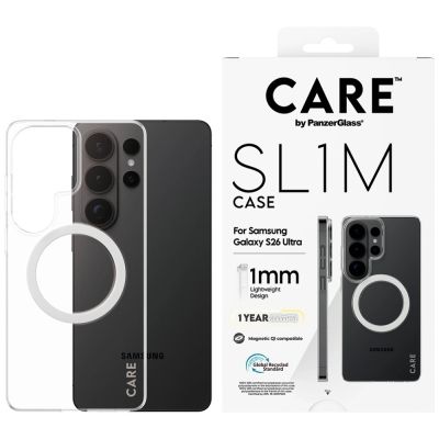 CARE by PanzerGlass SL1M Case for Samsung Galaxy S26 Ultra - Transparent