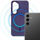 21. 3mk Smoke MagCase for Samsung Galaxy S25 - purple