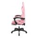 8. Kruger&Matz GX-150 White-Pink Gaming Chair
