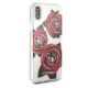 6. Guess Flower Desire Red Rose iPhone X Case - Transparent
