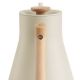 3. Fellow Stagg EKG PRO 900ml Sesame Beige Electric Kettle with Wooden Handle