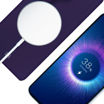 12. 3mk Smoke MagCase for Samsung Galaxy S25 Ultra - Purple-Translucent