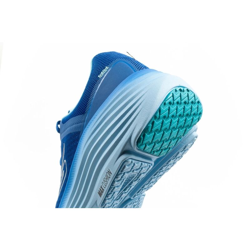 7. Skechers Max Cushioning Men's Light Blue Running Shoes