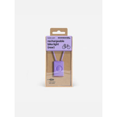 4. BOOKMAN Block Light Rear 18lm Bicycle Lamp