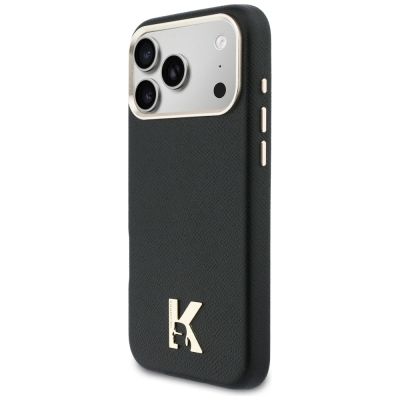 2. Karl Lagerfeld Karl Head Logo MagSafe Case for iPhone 17 Pro Max - Black