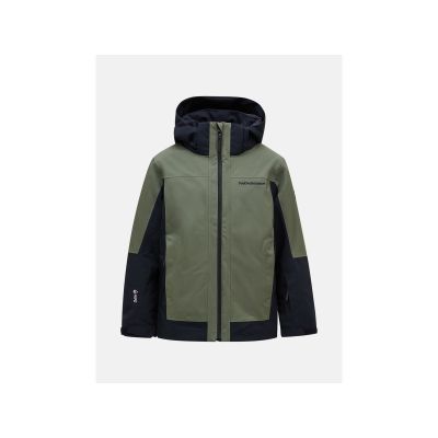 Peak Performance Jr Rider Tech Insulated Jacket J Green