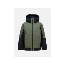 Peak Performance Jr Rider Tech Insulated Jacket J Green