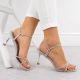 8. Sandals with zircons Potocki W LE20326 WOL282B
