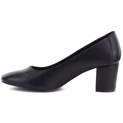 10. Women’s Black Leather Loafers Sergio Leone MK25112-S