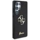 4. Guess Fixed Glitter Big 4G Metal Logo case for Samsung Galaxy S25 Ultra black