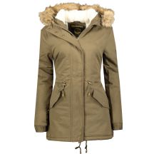 Geographical Norway AMPURIA LADY 056 BS3 Women's Parka (WQ833F/GN-KAKI)