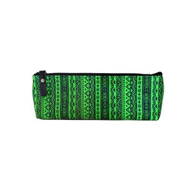 Incood School Pencil Case. Tube, School Pouch, Neon Green - 0031-0060