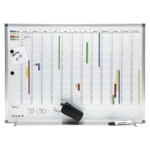 Genie 11512 Magnetic Board and Accessories 770 x 560 mm White