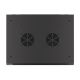 3. Lanberg WF01-6422-10B rack cabinet (22U; 1082mm / 600mm / 450 mm; wall-mounted; openable; 19''; black)