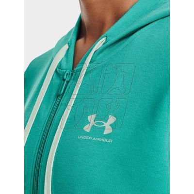 4. Under Armor Rival Terry FZ Hoodie W 1369853-369
