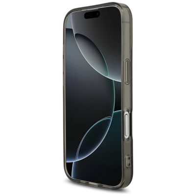 5. AMG Nauble Layer Transparent Smocked MagSafe Case for iPhone 17 - Black