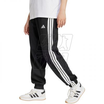 2. adidas Essentials 3-Stripes Fleece Loose-Fit Pants W JE1276