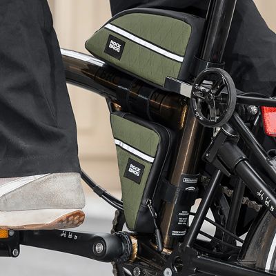 3. Rockbros Triangle Bike Frame Bag 0.3l - Black