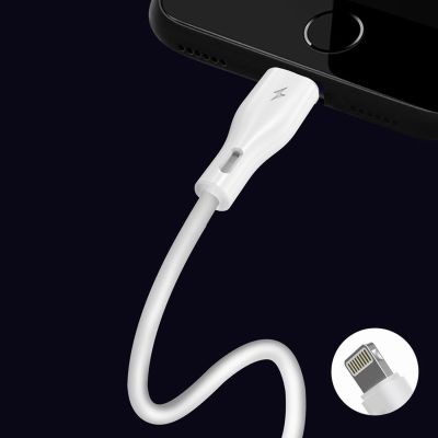 6. Dudao L2L USB-A / Lightning 3A Cable 2m - White