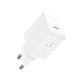 3. Acefast charger GaN USB Type C 30W, PD, QC 3.0, AFC, FCP white (A21 white)