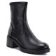 6. Women's black high-heeled ankle boots Potocki SZ12835