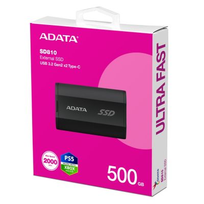 6. ADATA SSD SD 810 500GB BLACK