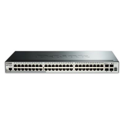D-Link DGS-1510-52X Managed L3 Gigabit Ethernet Switch (10/100/1000) 1U Black