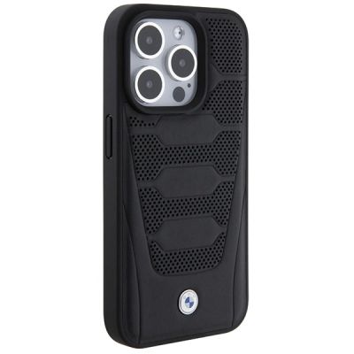 4. BMW Leather Seats Pattern case for iPhone 15 Pro Max - black