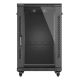 40. LANBERG FLOOR RACK CABINET 19" 18U 600X800 BLACK