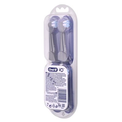 3. ORAL-B Braun iO Gentle Care black toothbrush heads